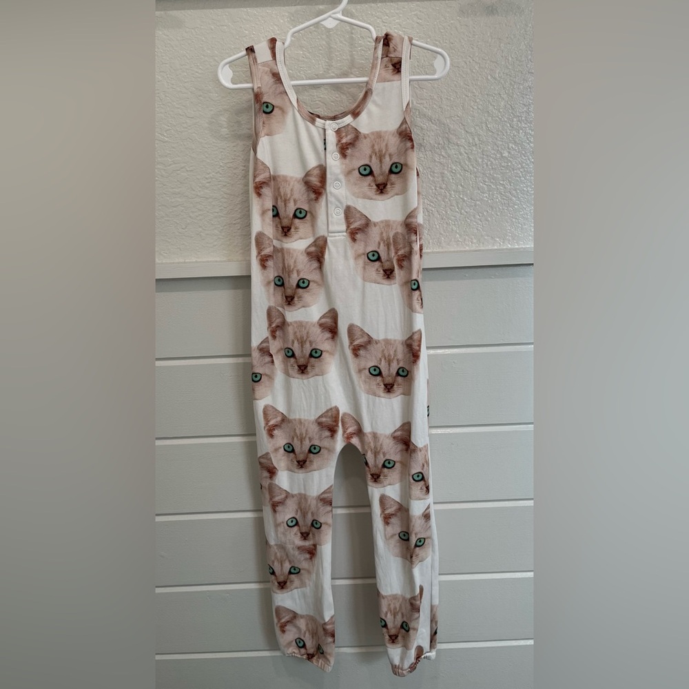 Romey loves Lulu cat jumpsuit
